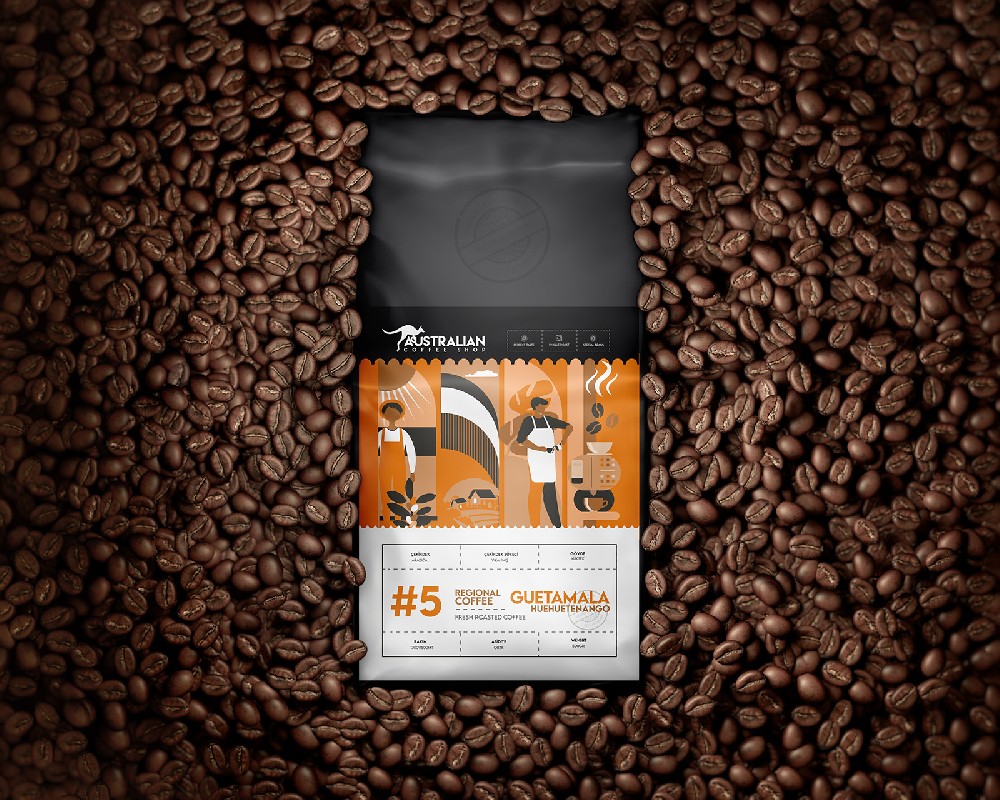 咖啡品牌-咖啡豆包装设计