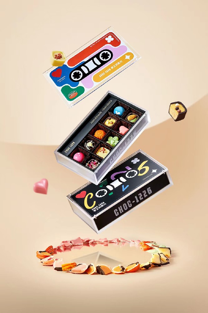 巧克力磁带礼盒包装设计